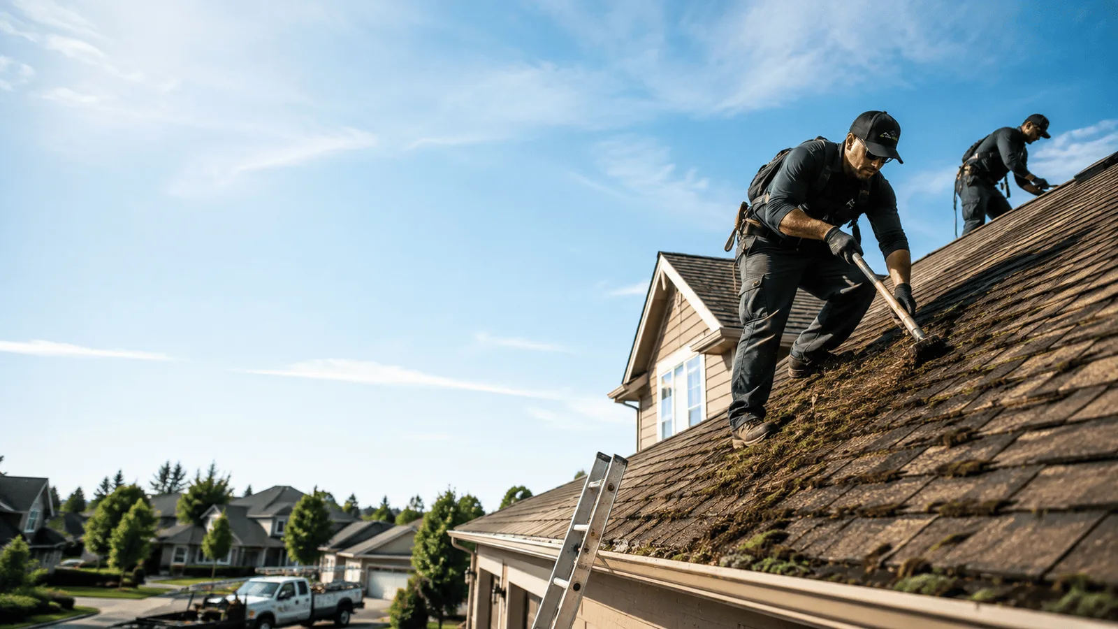 Roof Moss Removal in Bryant, WI near me